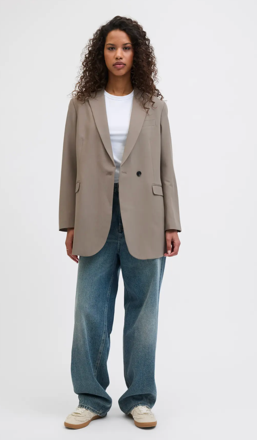 Blazer dames JJXX beige 1