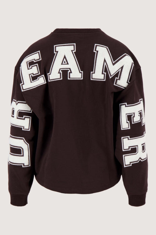 Sweater backprint Zusss dark choco 3