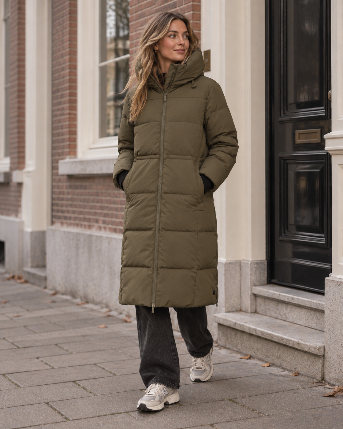 Winterjas MSCH Copenhagen MSCHZala Pavinaria Jacket Kalamata Green 2