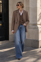 Geruite blazer dames Tiffosi 