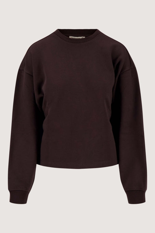 Sweater backprint Zusss dark choco 5
