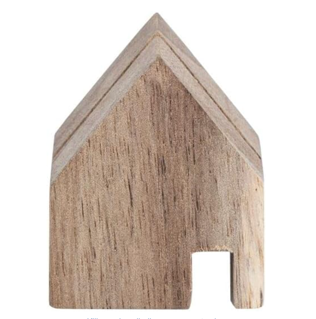 kaarthouder huis set van 3 1 
